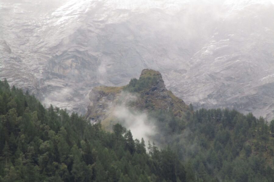 Fog in the Alps